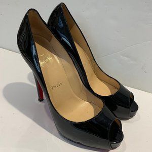 CHRISTIAN LOUBOUTIN Fetish Peep toe platform